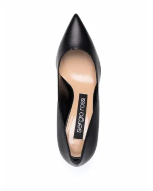 Sergio Rossi Godiva 75mm ポリッシュ仕上げパンプス - サムネイル4