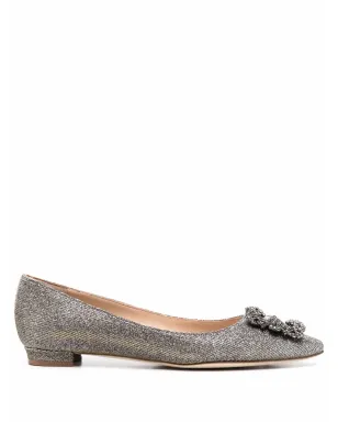 Manolo Blahnik Hangisi バレリーナシューズ - サムネイル1