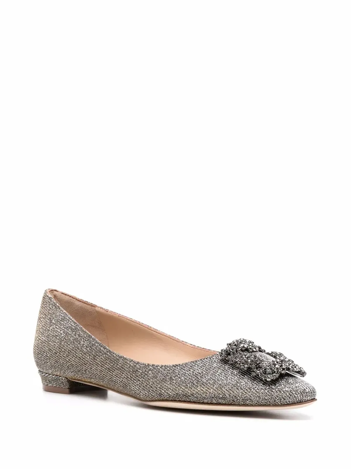 Manolo Blahnik Hangisi バレリーナシューズ - 画像2