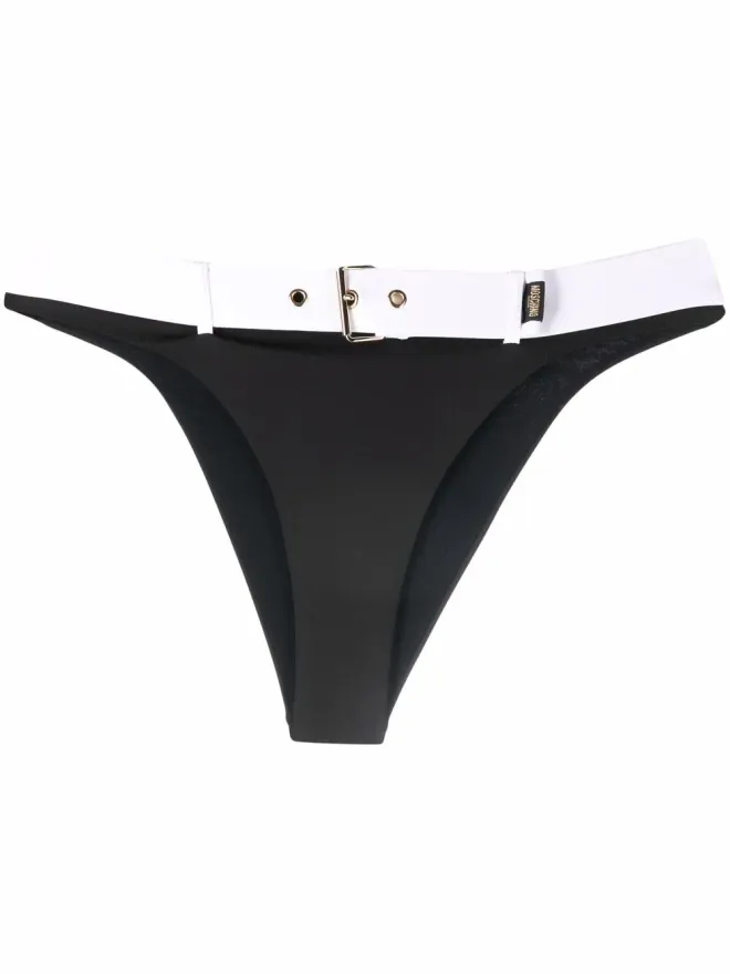 Moschino Moschino ツートーンバックルビキニショーツの商品画像