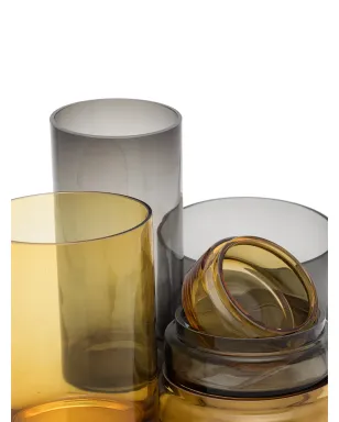 POLSPOTTEN Caps and Jars ガラスジャー（3個セット）- ニュートラル - サムネイル2