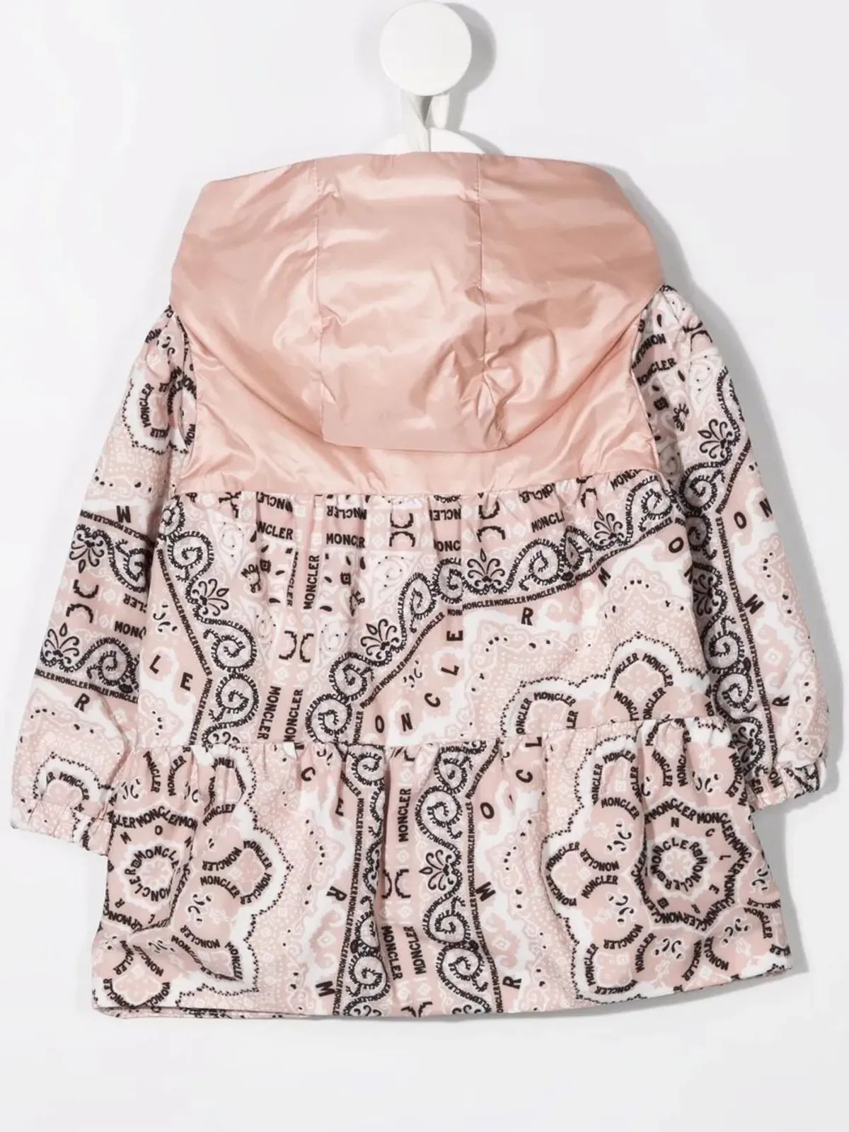Moncler Enfant Narye フード付きペイズリーロゴ ジャケット - 画像2