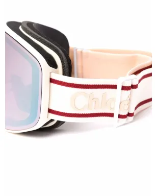 Chloé Eyewear インジェクションスキーゴーグル（ニュートラル） - サムネイル3