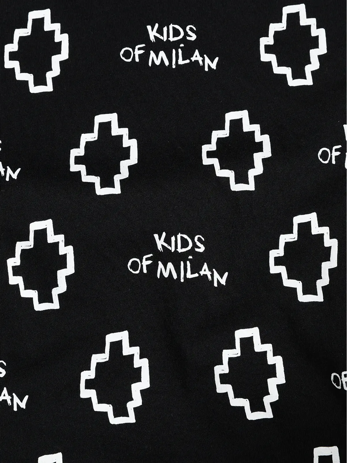 COUNTY OF MILAN KIDS ロゴプリントTシャツ - 画像4