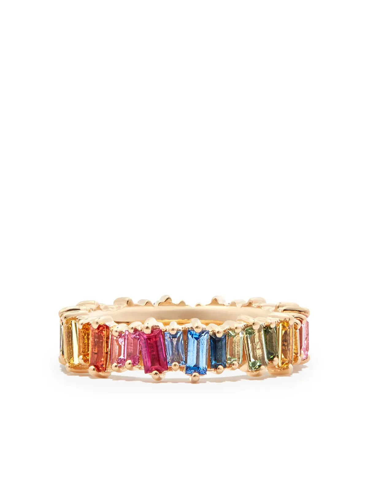 Suzanne Kalan 18K イエローゴールド サファイア リング - 画像2