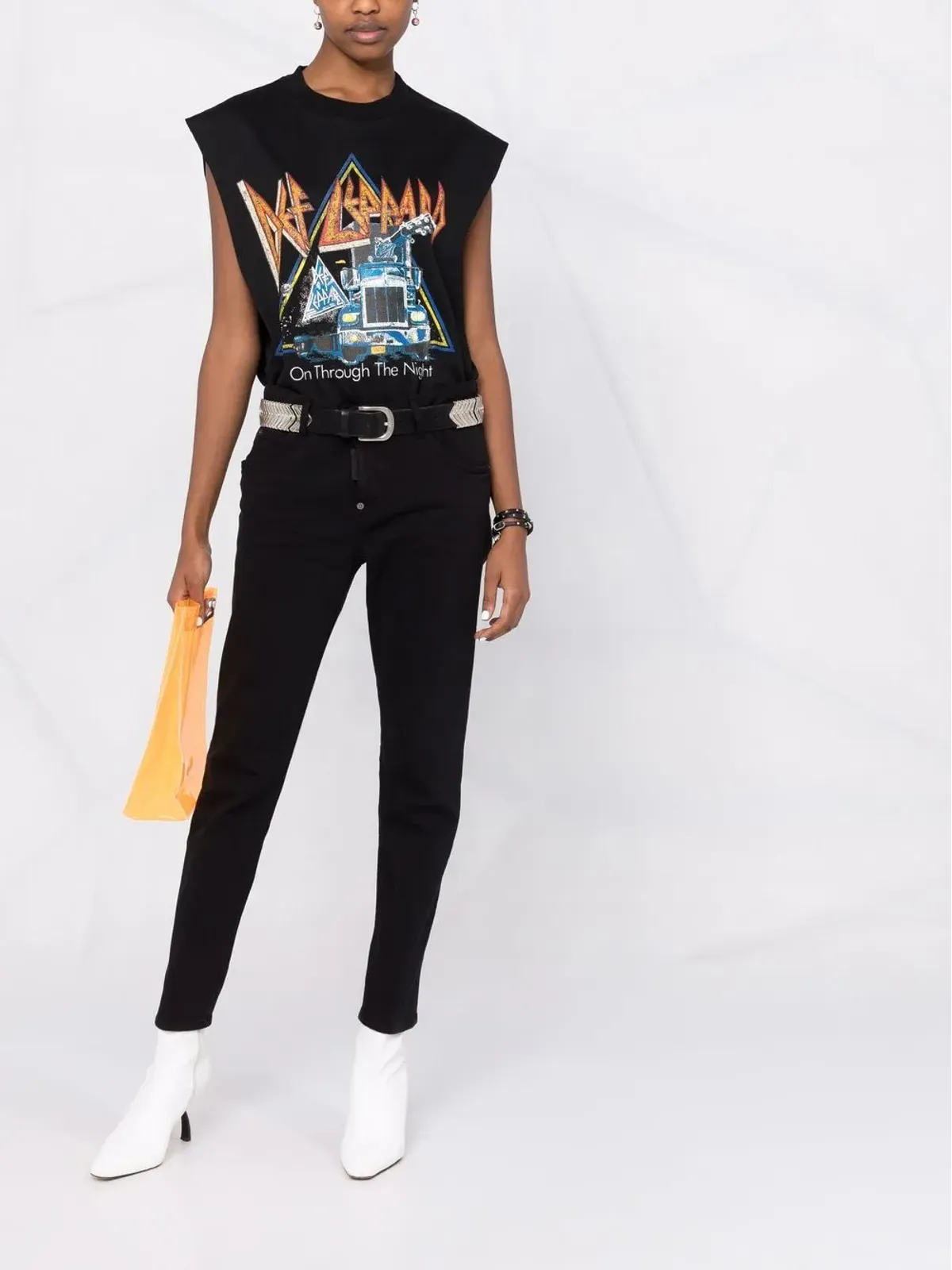 DSQUARED2 ロゴパッチ デニムジーンズ - 画像2