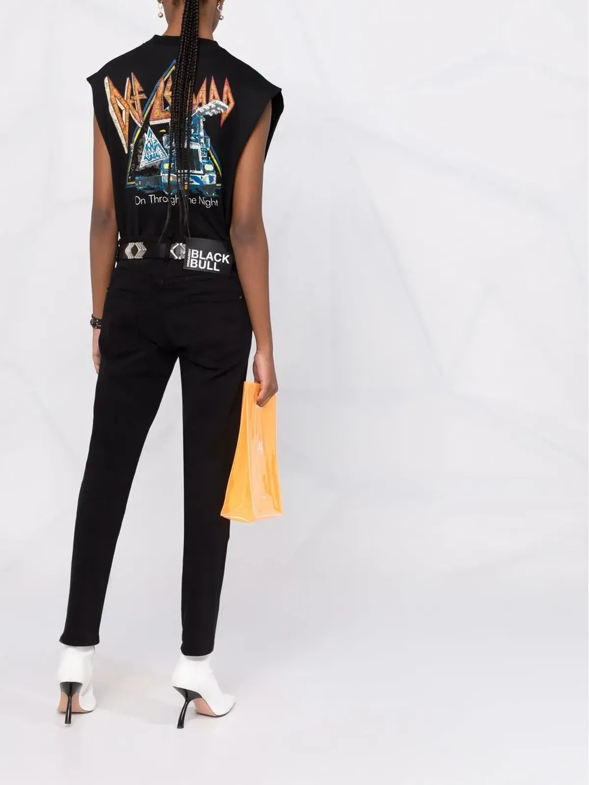 DSQUARED2 ロゴパッチ デニムジーンズ - 画像4