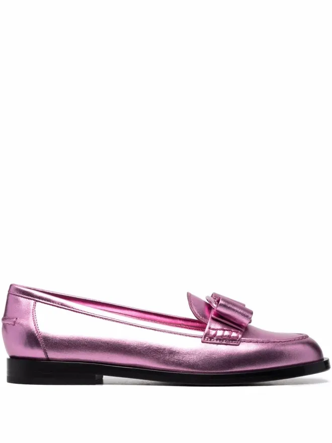 FERRAGAMO Ferragamo ヴィヴァルド ハイシャイン バレリーナシューズの商品画像