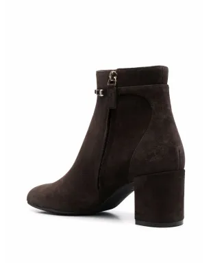 Ferragamo Ghila スエード アンクルブーツ - ブラウン - サムネイル3