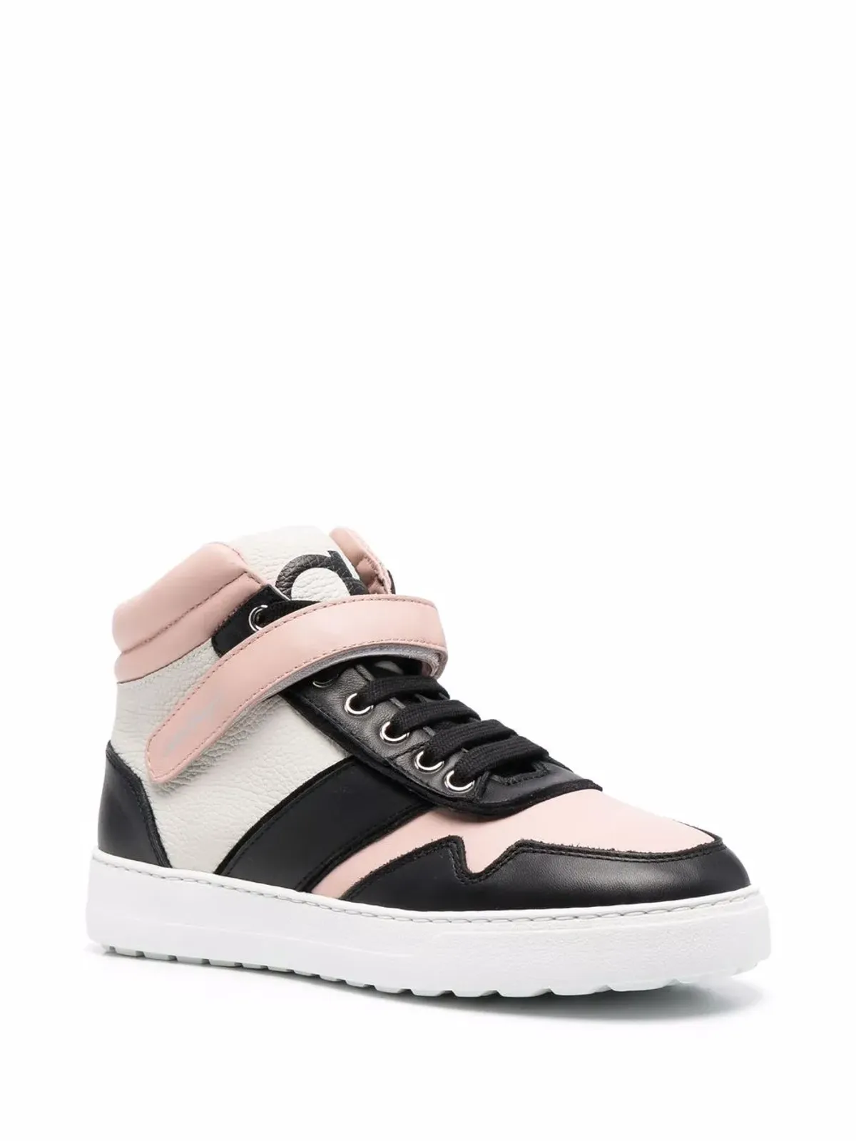 Ferragamo Noe レースアップスニーカー - 画像2
