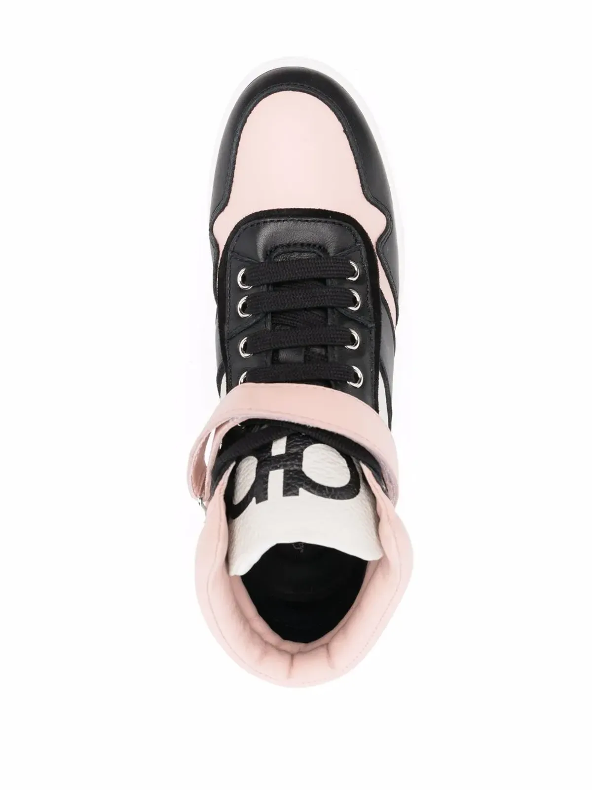 Ferragamo Noe レースアップスニーカー - 画像4