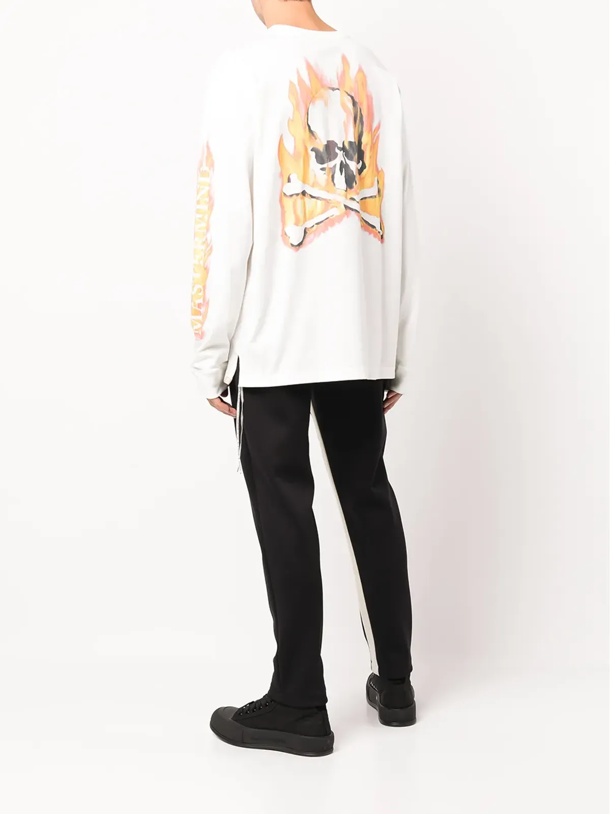 Mastermind Japan ロゴプリント長袖Tシャツ - 画像4