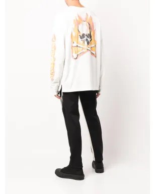 Mastermind Japan ロゴプリント長袖Tシャツ - サムネイル4
