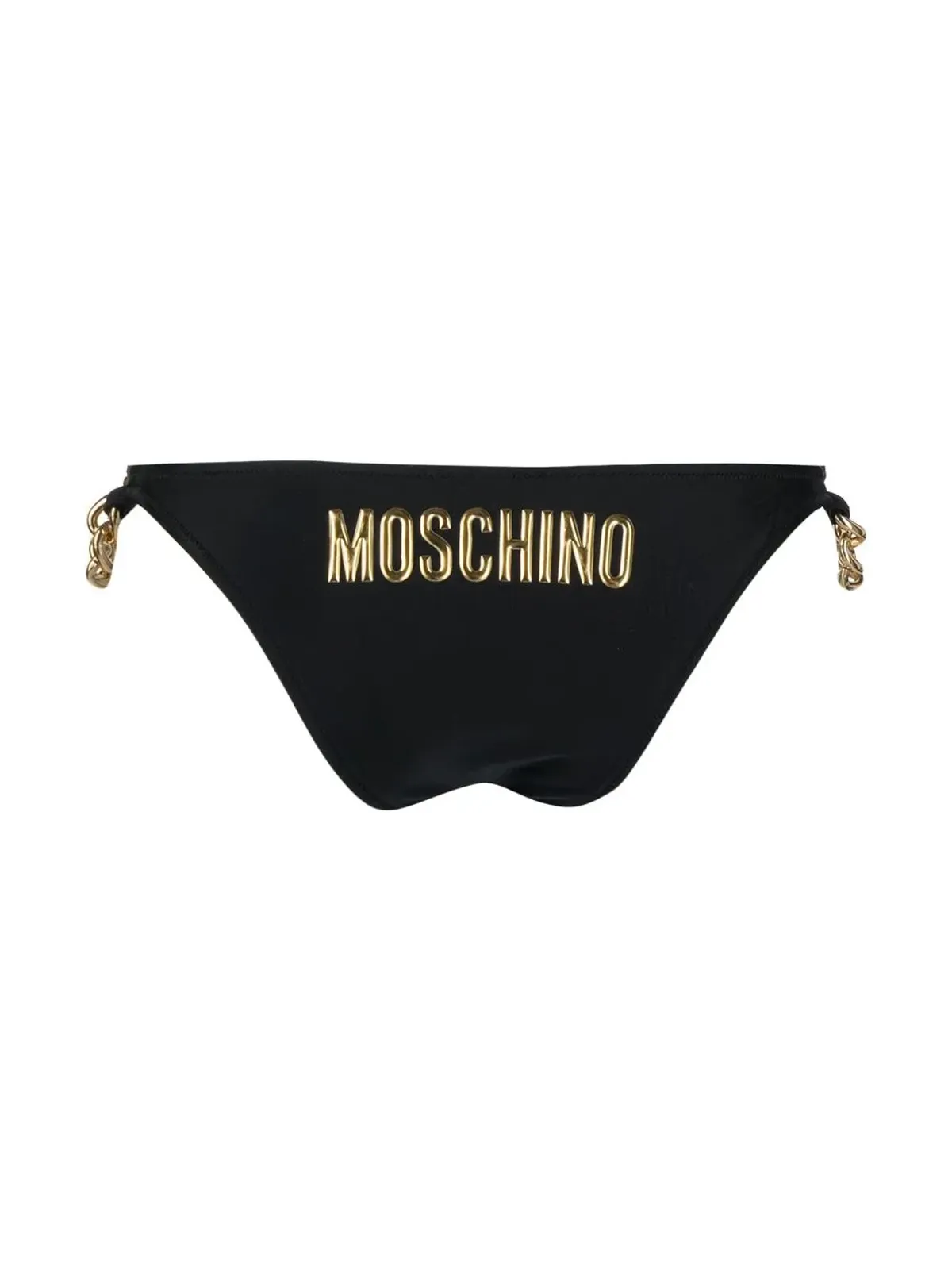 Moschino ロゴプリントチェーンリム ビキニブリーフ - 画像2