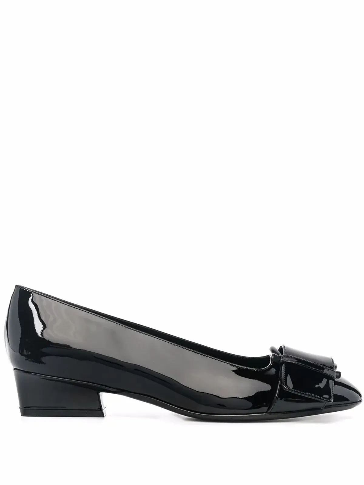 Ferragamo バックルディテールパンプス - 画像1