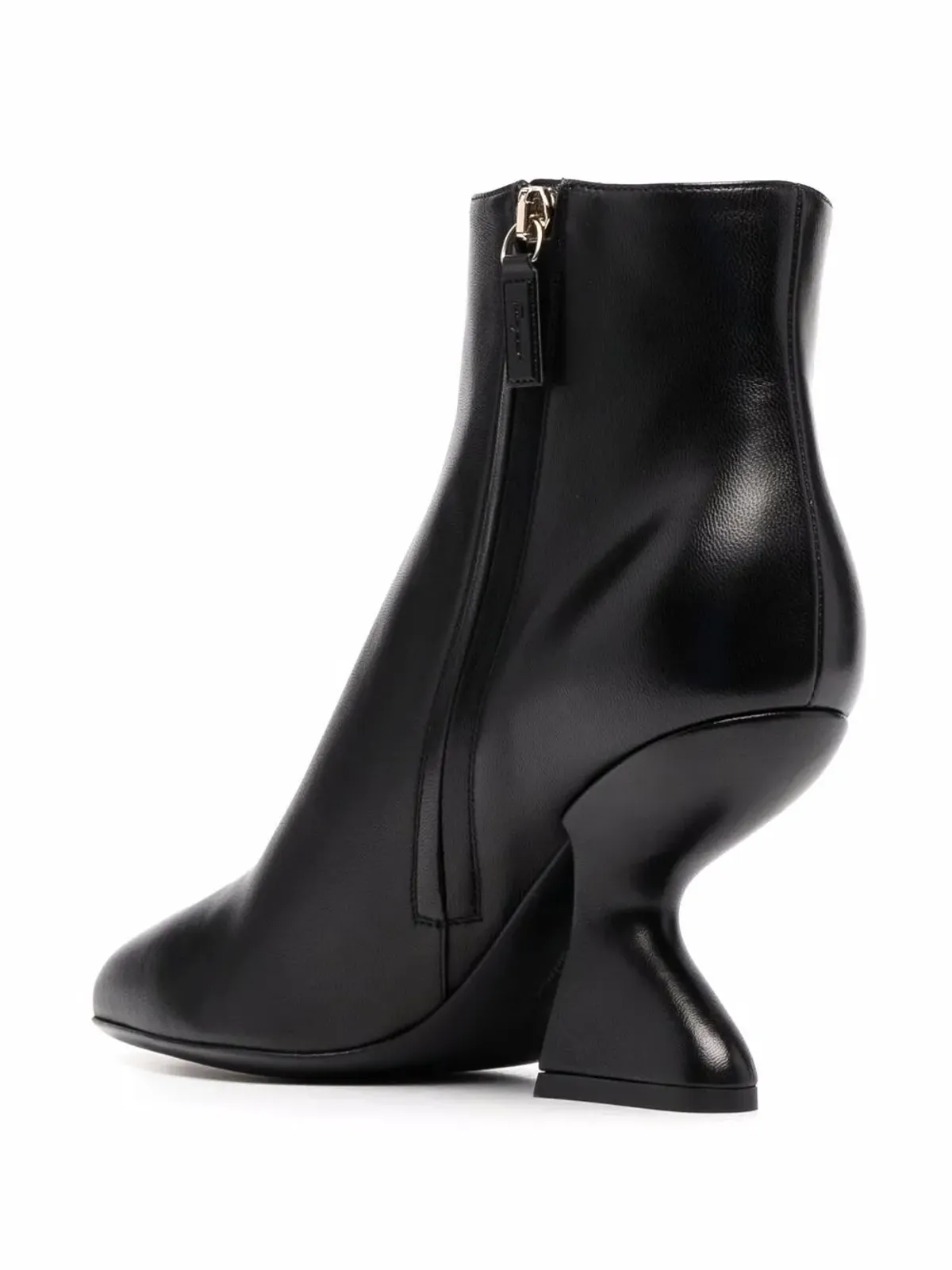 Ferragamo F-Heel Sculpted アンクルブーツ - 画像3