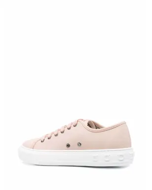 Ferragamo ロゴエンボス ローカットスニーカー ピンク - サムネイル3
