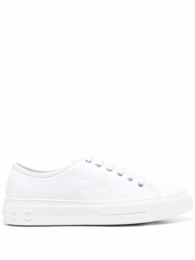 FERRAGAMO Ferragamo レースアップ ロー・トップ スニーカーの商品画像