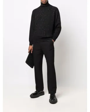 Ferragamo スペックルニット ロールネック ジャンパー - サムネイル2