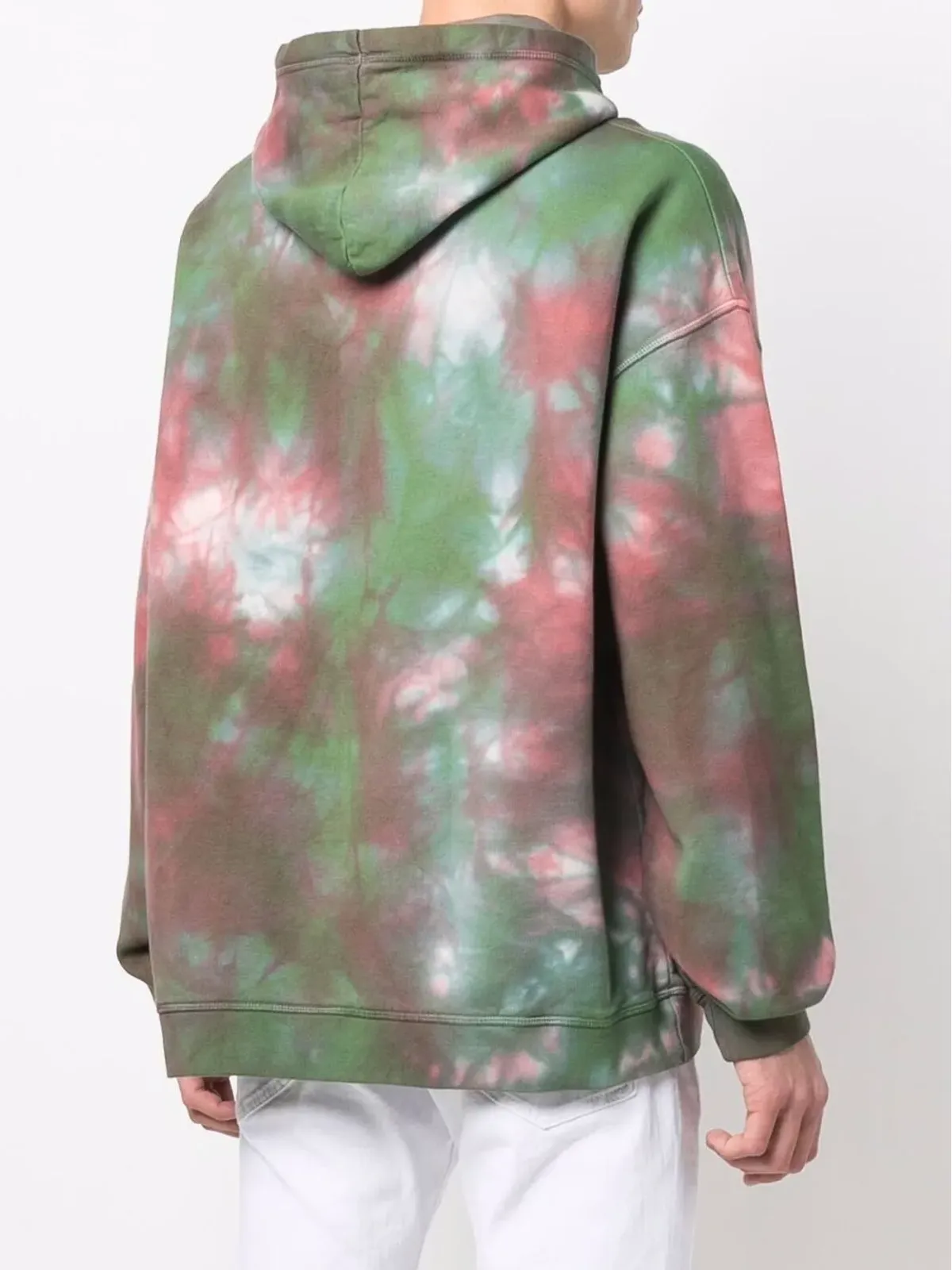 DSQUARED2 タイダイ柄 ロゴプリント パーカー - Green - 画像4