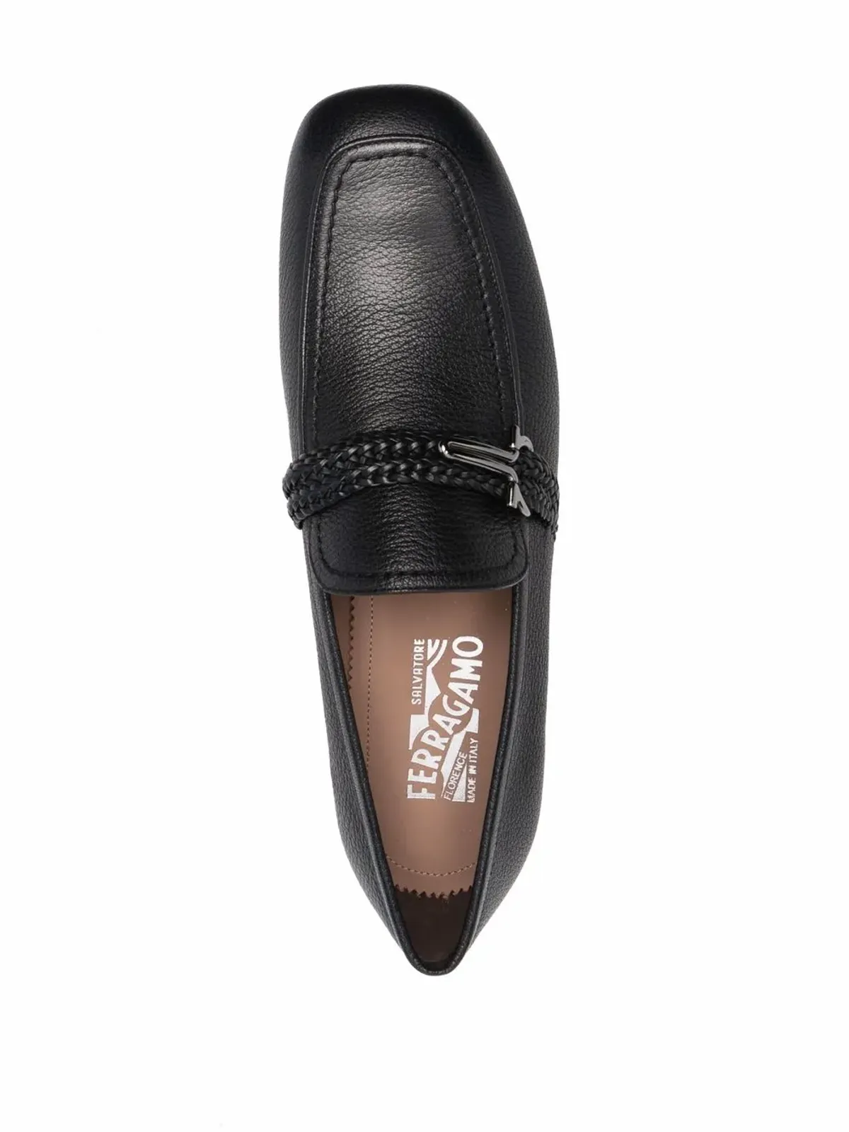 Ferragamo Missouri レザー ローファー - ブラック - 画像4