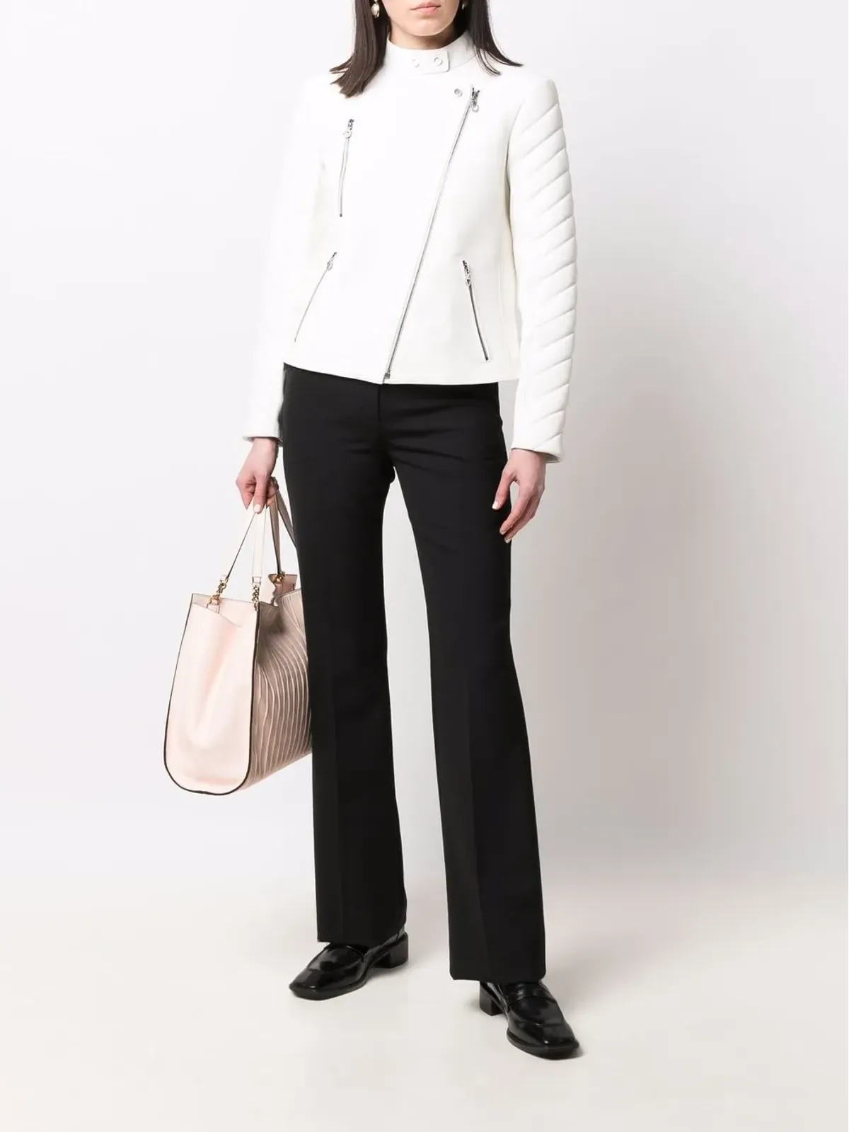 Ferragamo バイカーレザージャケット - 画像2