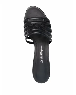 Ferragamo Finn サンダル ブラック - サムネイル4