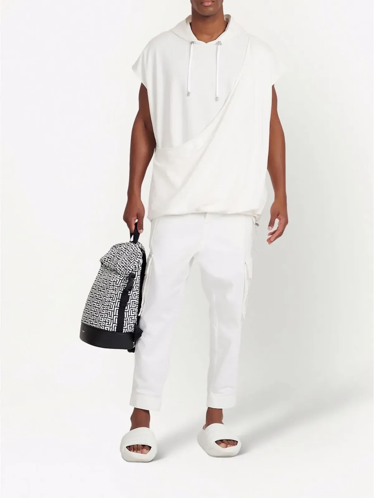 Balmain テーパードカーゴジーンズ - 画像2