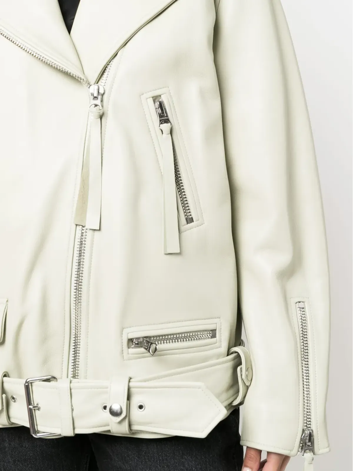 Honey Fucking Dijon x Acne Studios ボクシー バイカージャケット - 画像5