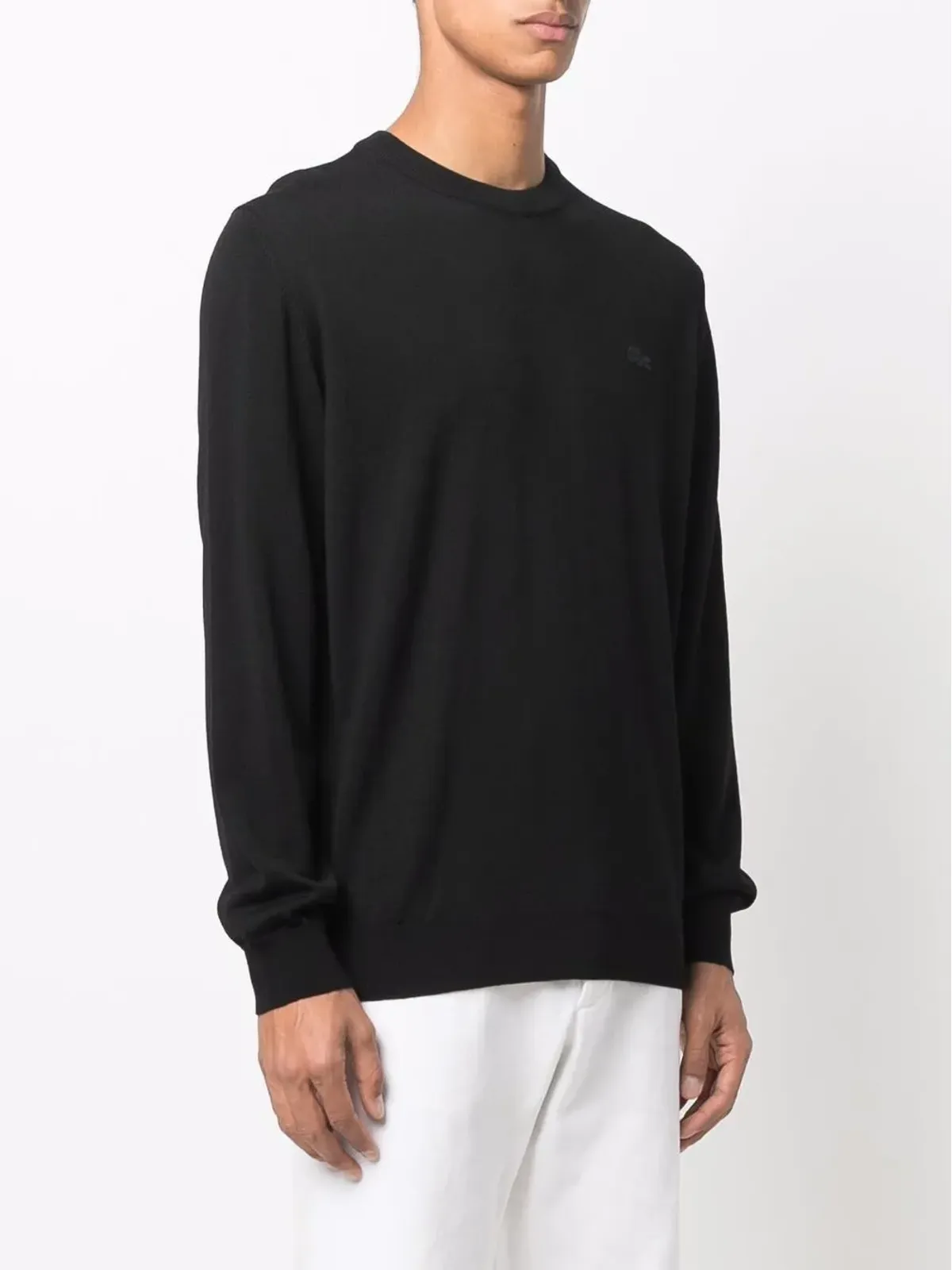 Lacoste ロゴ刺繍スウェットシャツ - 画像3