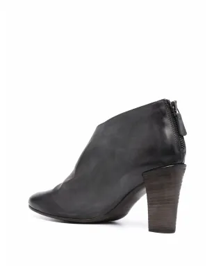 Del Carlo 95mm カットアウトジップドパンプス - サムネイル3