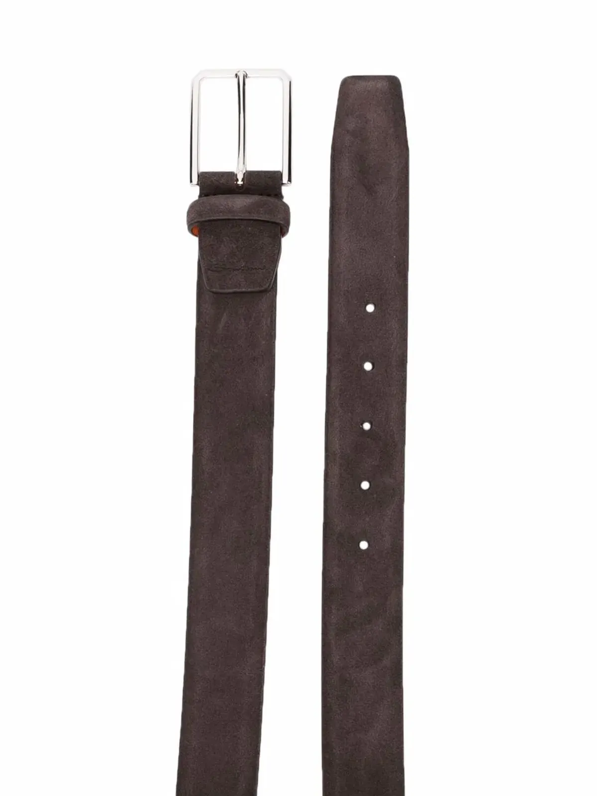 Santoni クラシックバックルベルト - 画像2