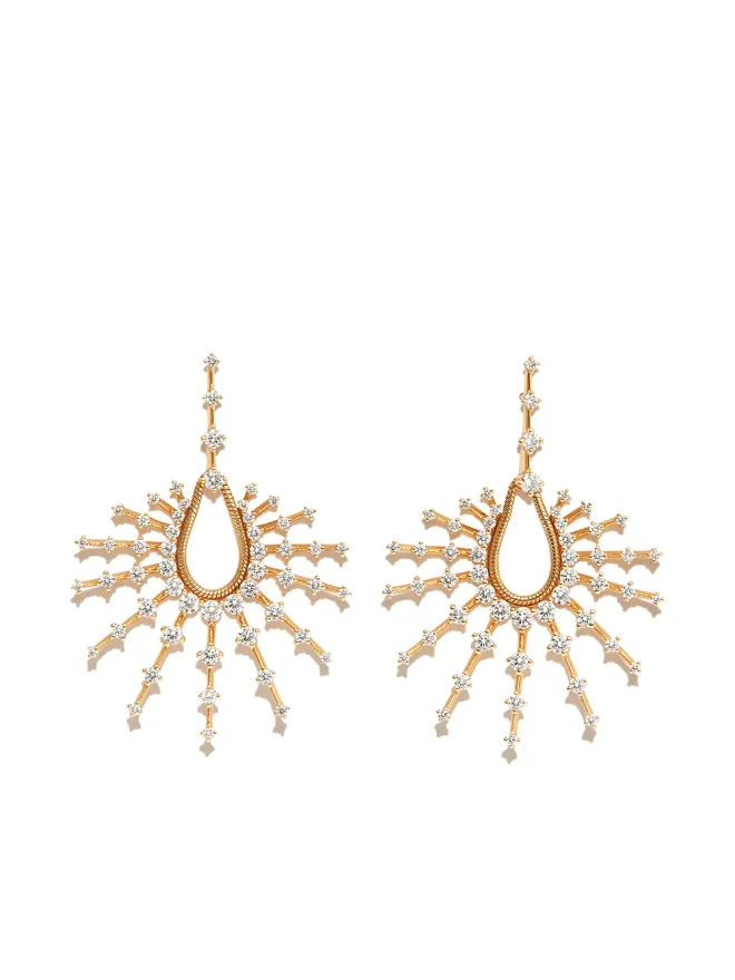 Fernando Jorge Fernando Jorge 18K イエローゴールド ブリリアント・クラリティ ダイヤモンド ドロップ ピアスの商品画像