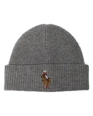 Polo Ralph Lauren 刺繍リブニットビーニー - サムネイル1