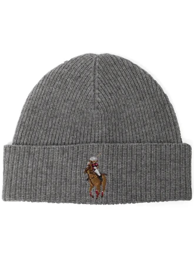 Polo Ralph Lauren Polo Ralph Lauren 刺繍リブニットビーニーの商品画像