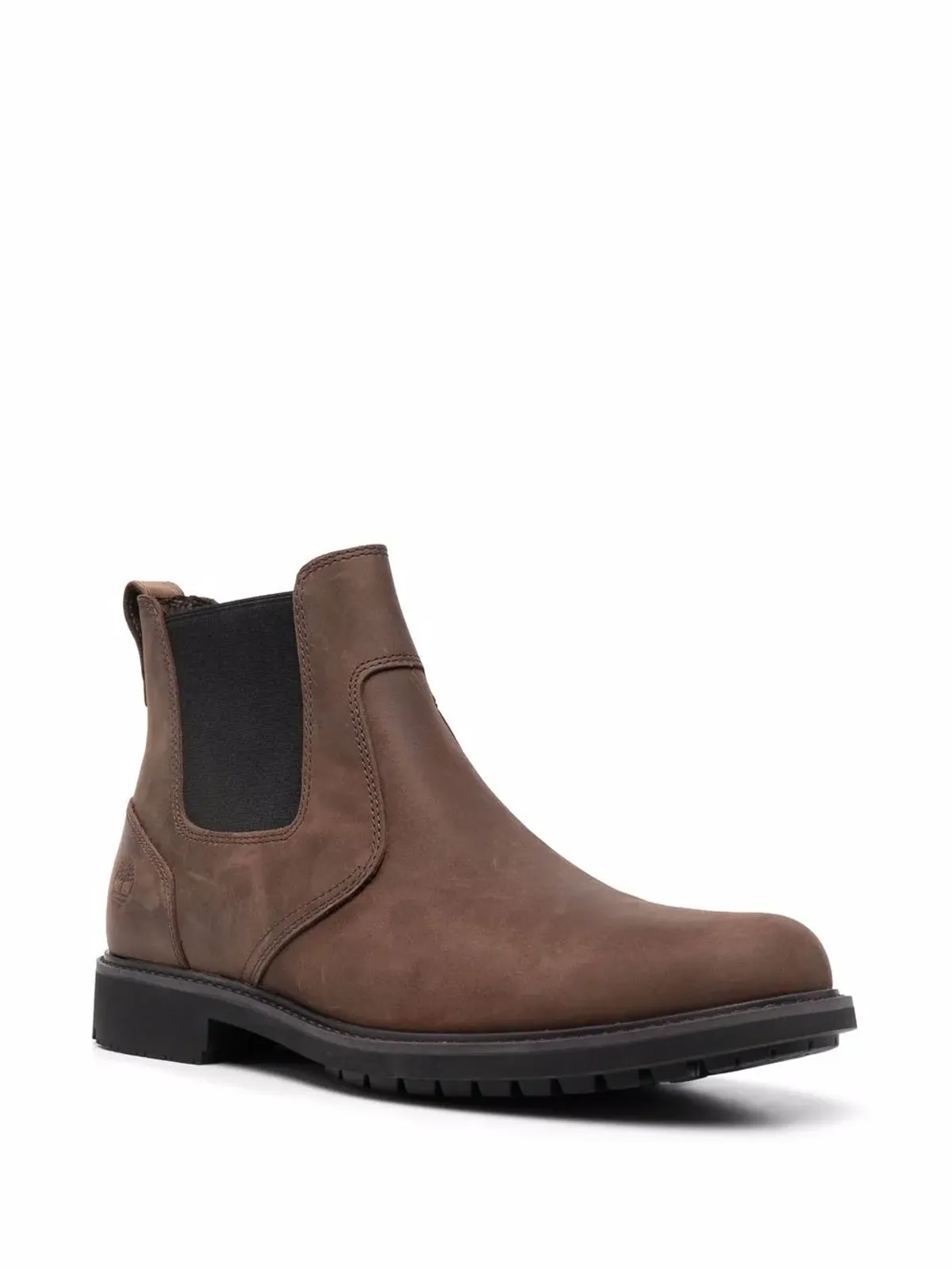 Timberland ロゴエボスド スエード チェルシーブーツ - ブラウン - 画像2