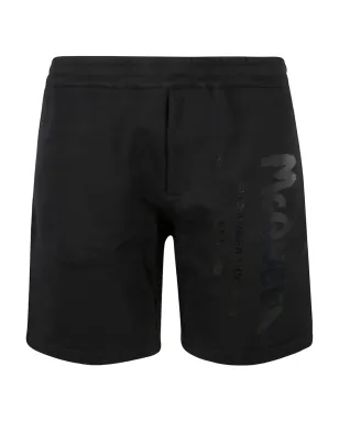 Alexander McQueen ロゴプリント トラックショーツ - サムネイル1