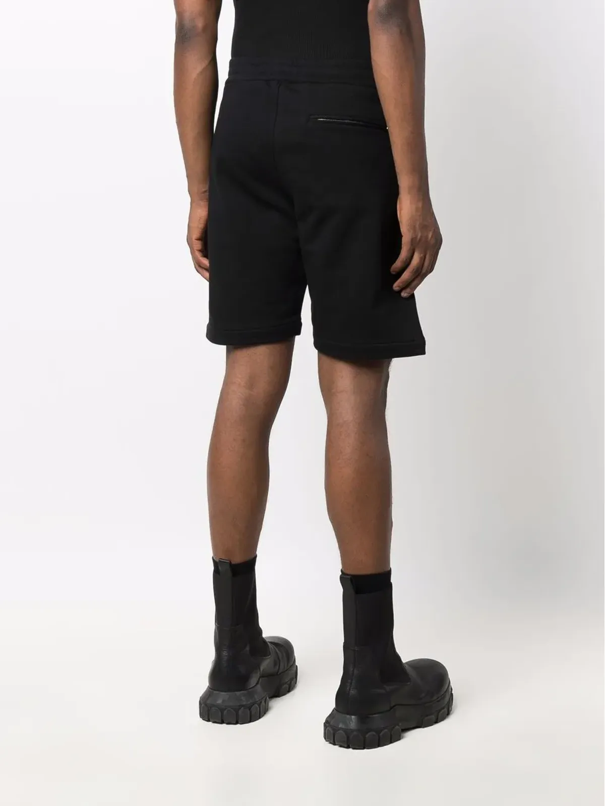 Alexander McQueen ロゴプリント トラックショーツ - 画像4