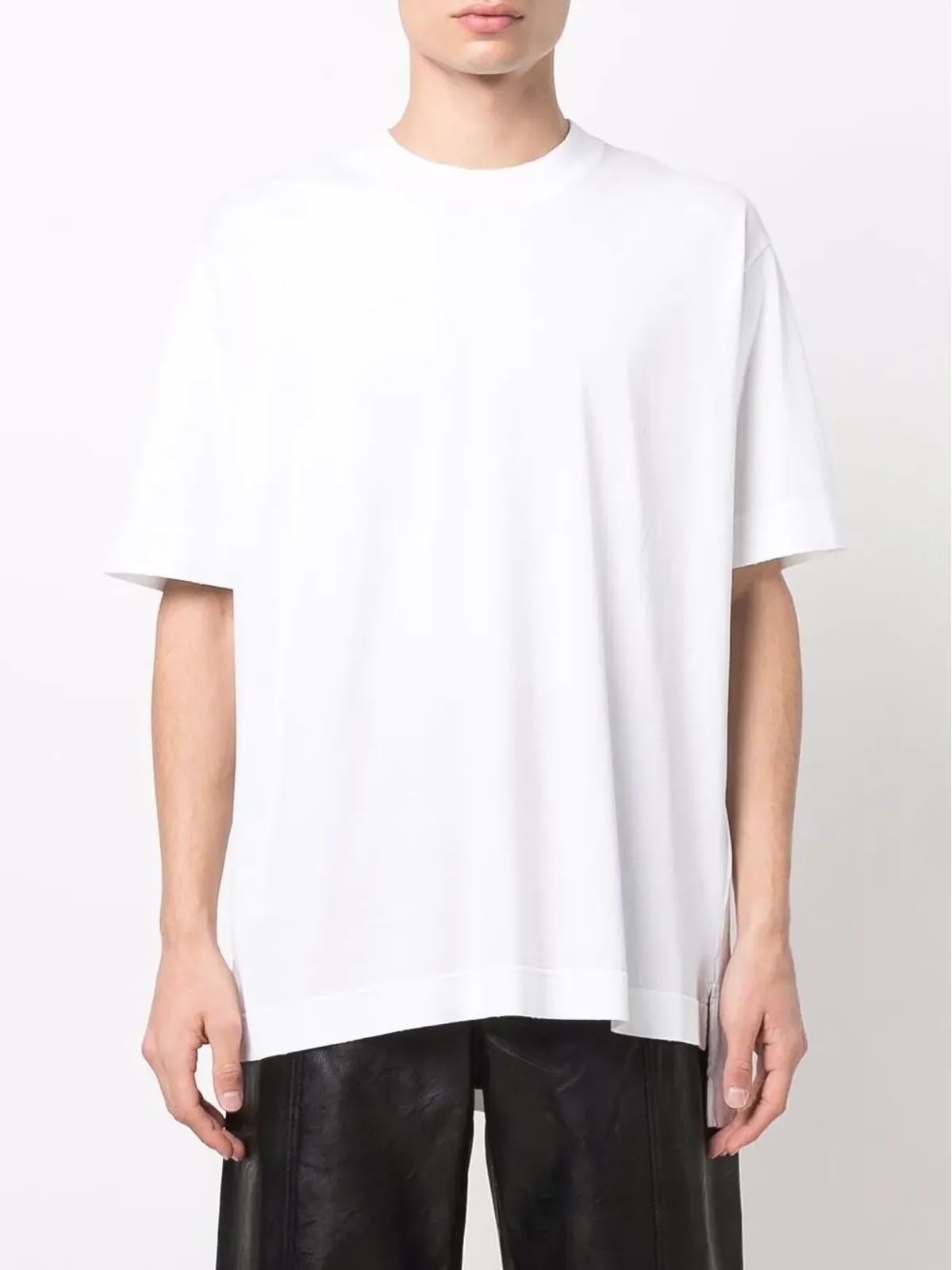 Givenchy ペイズリープリント レイヤード コットン Tシャツ - ホワイト - 画像3