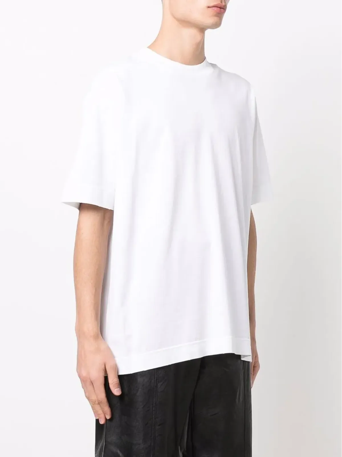 Givenchy ペイズリープリント レイヤード コットン Tシャツ - ホワイト - 画像4