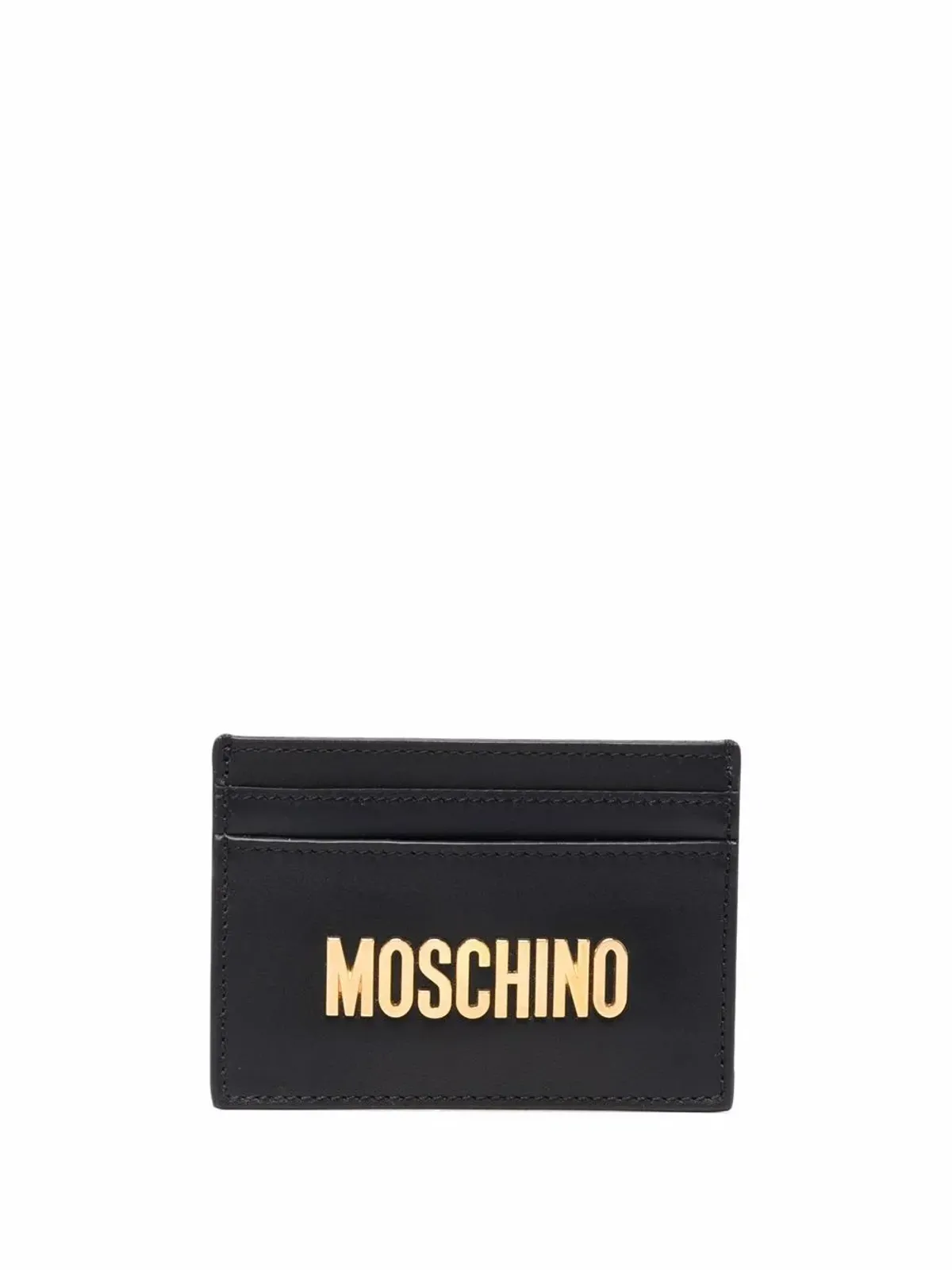 Moschino ロゴプレートカードホルダー - 画像1