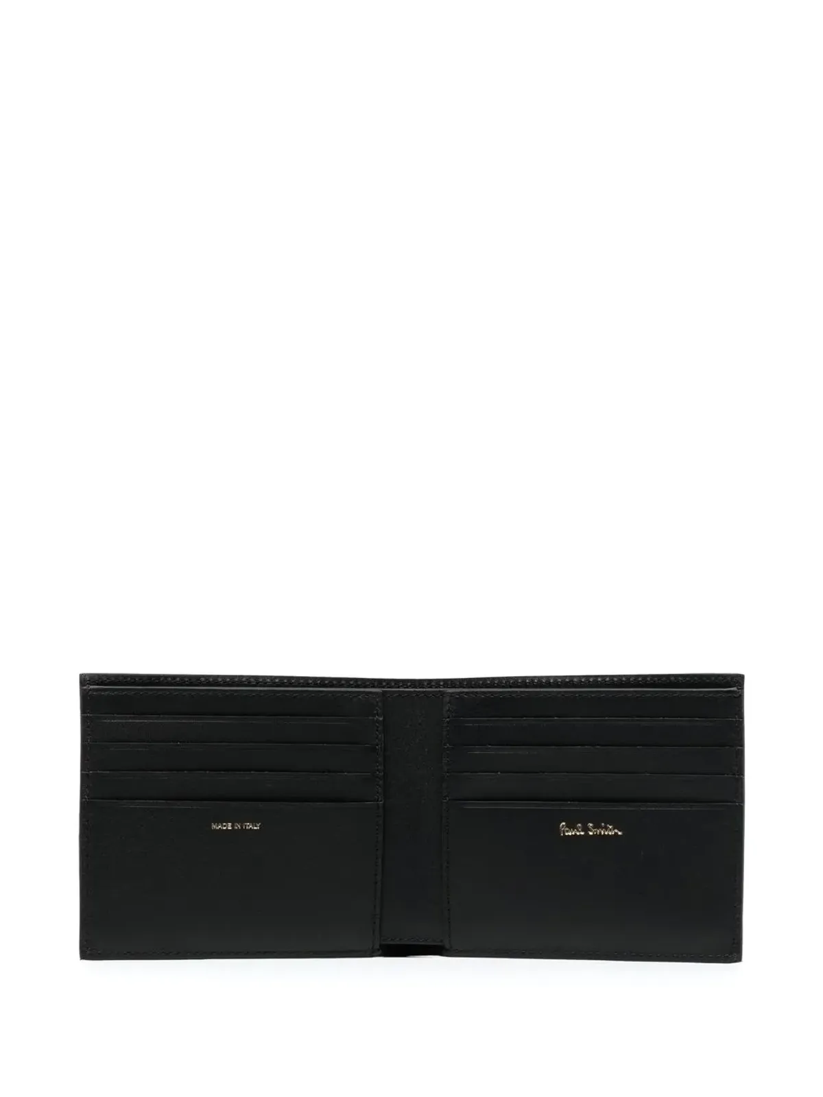 Paul Smith 二つ折りレザー財布 - ブラック - 画像3