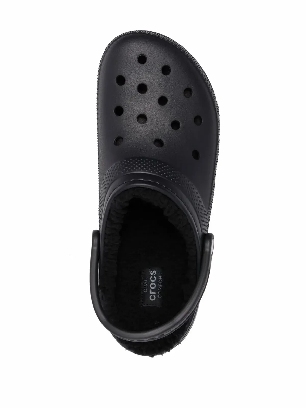 Crocs perforated-detail sandals - Black - 画像4