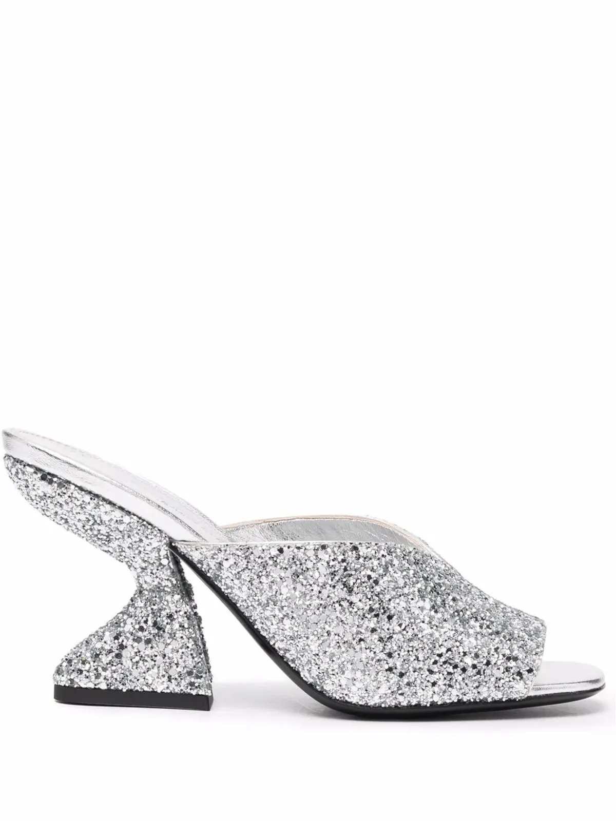 Ferragamo サンス グリッター・ディテール サンダル - 画像1