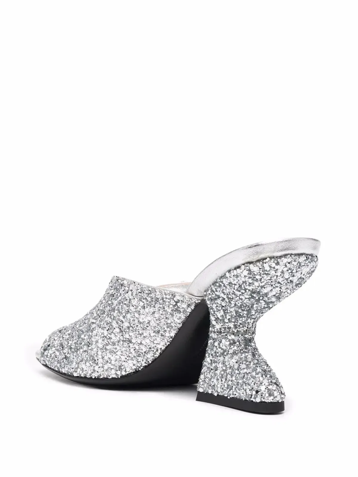 Ferragamo サンス グリッター・ディテール サンダル - 画像3