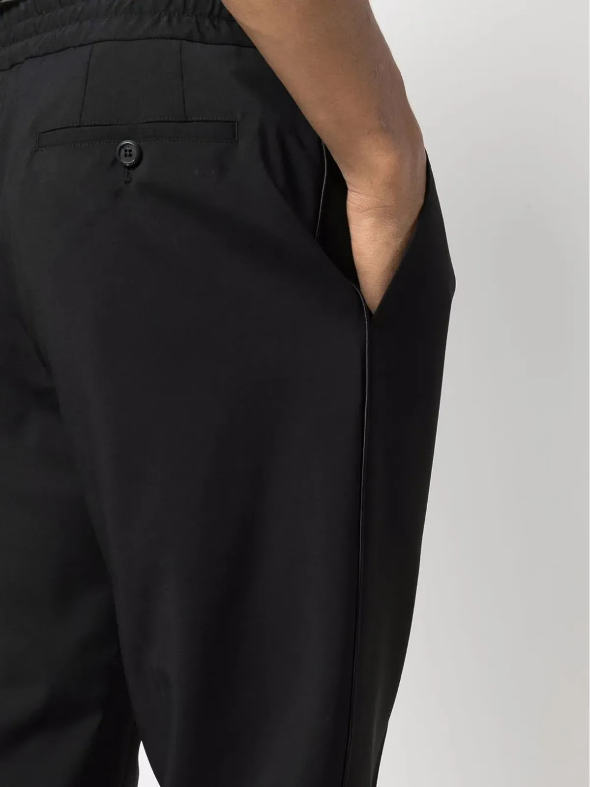 Ferragamo ミッドライズ テーラードパンツ - ブラック - 画像5