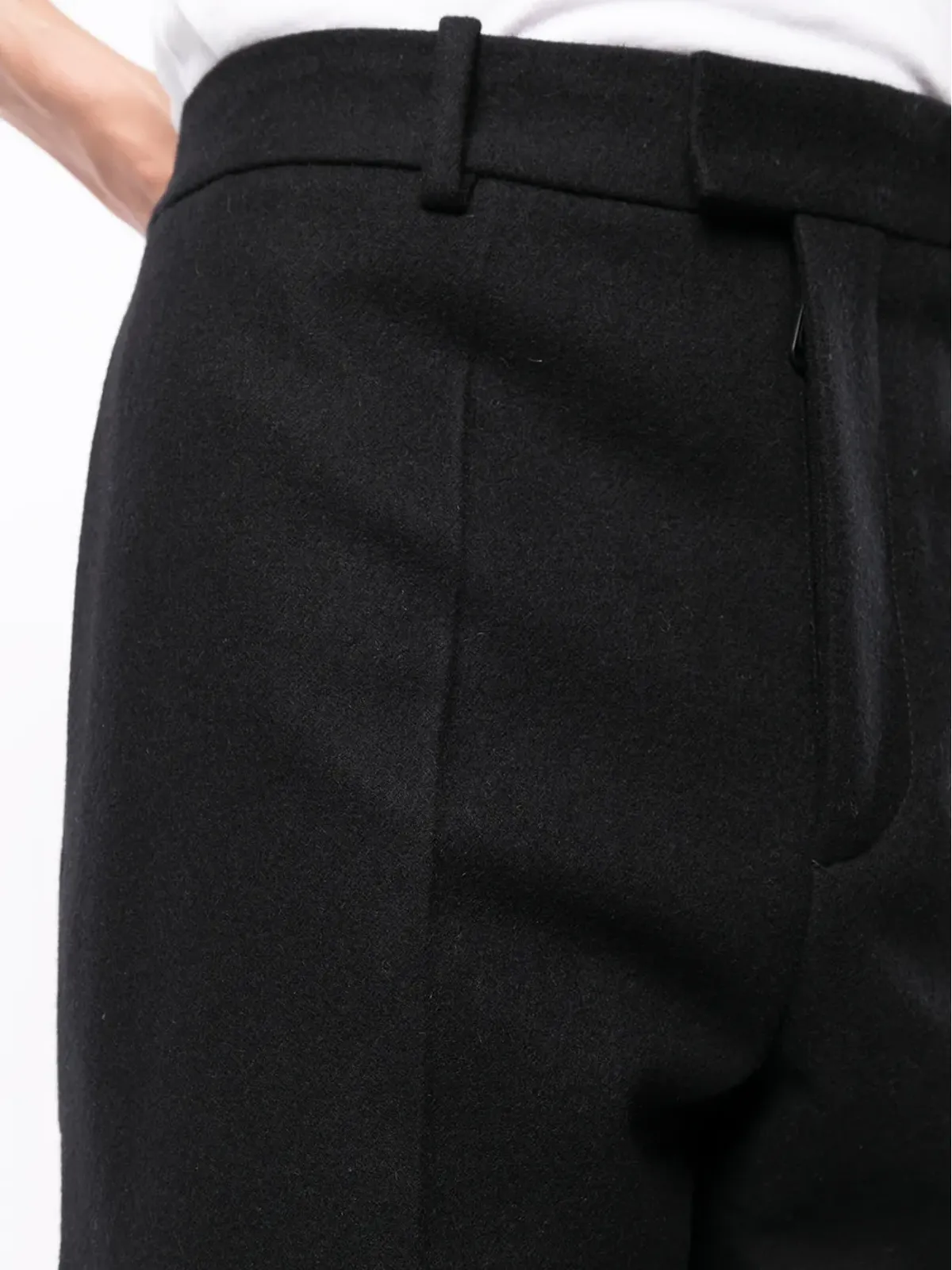 Off-White ミッドライズ テーラードパンツ - 画像5