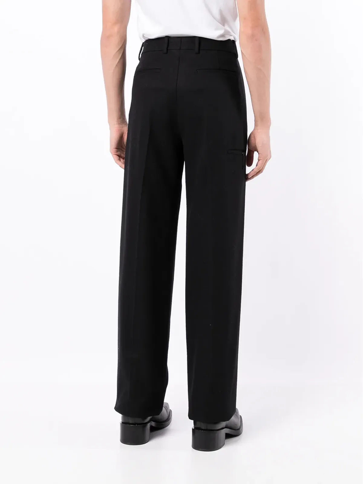 Off-White ミッドライズ テーラードパンツ - 画像4
