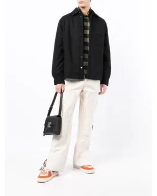 Off-White ブラックの長袖シャツジャケット - サムネイル2