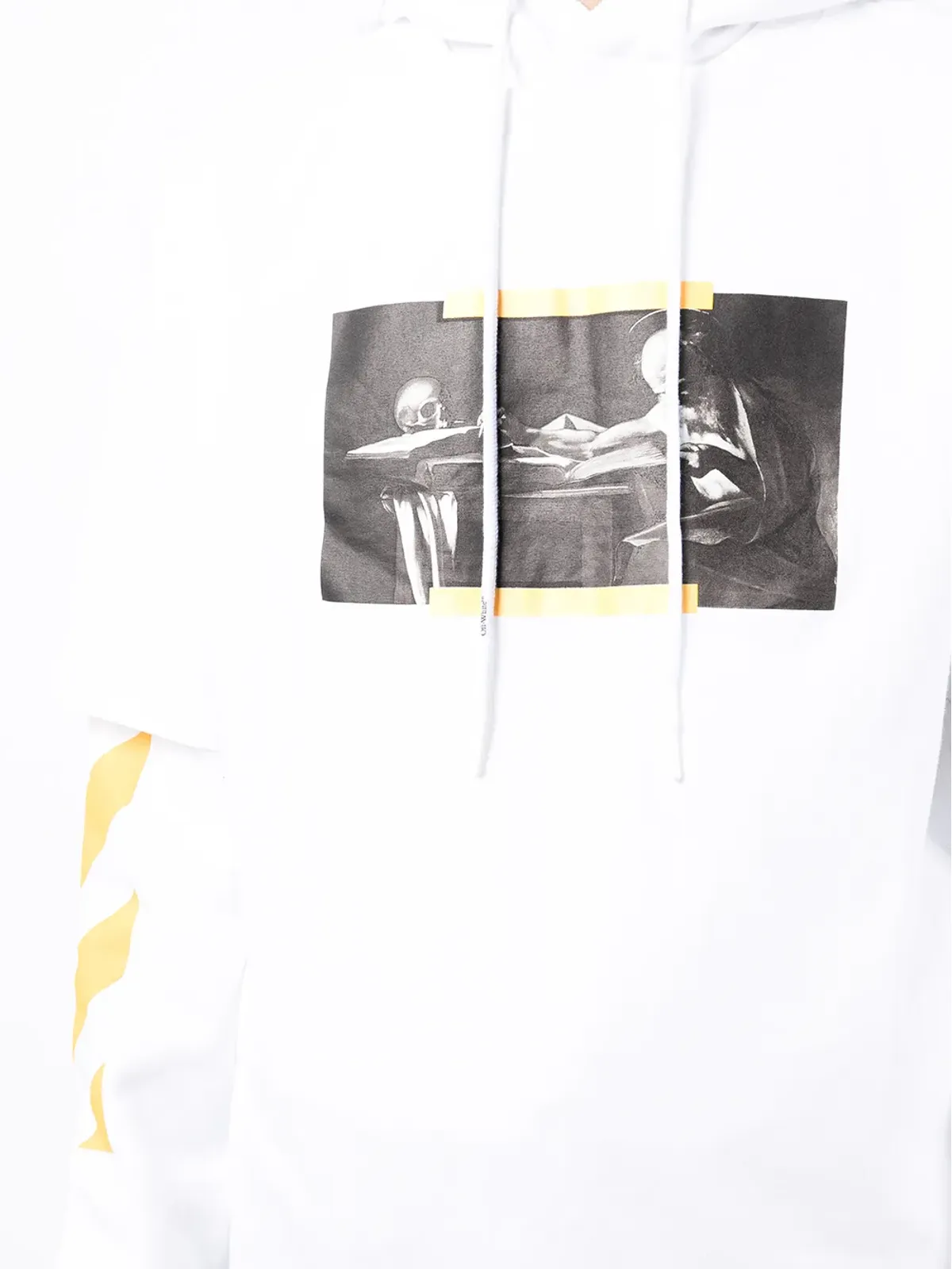 Off-White グラフィックプリント レイヤードフーディ - 画像5